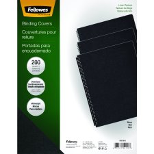 Fellowes Expressions Presentation Covers, Black
