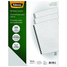 Fellowes® Expressions Presentation Covers, White