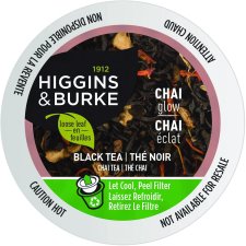 Higgins & Burke Single Serve Specialty Tea, Chai Glow