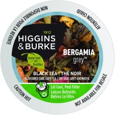 Higgins & Burke Single Serve Specialty Tea, Bergamia