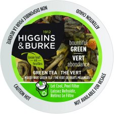 Higgins & Burke Single Serve Specialty Tea, Bountiful Green