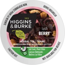 Higgins & Burke Single Serve Specialty Tea, Lush Berry