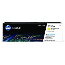 HP Laser Cartridge, #206A, Yellow