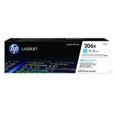 HP Laser Cartridge, #206X High Yield, Cyan