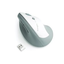 Kensington Pro Fit Ergo Vertical Wireless Mouse, Grey