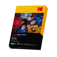 Kodak GlossyPicture Paper, 4" x 6", 100/pkg