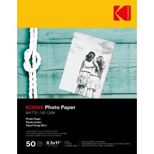 Kodak Matte Picture Paper, 8-1/2" x 11", 50/pkg