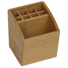 Merangue Bamboo Pencil Holder