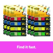 Post-it Flags, 1/2", 6pkg per box