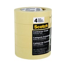 Scotch® Contractor Grade 1-1/2" Masking Tape
