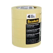 Scotch Contractor Grade 1-1/2" Masking Tape