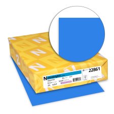 Neenah Astrobrights Paper, 65lb, 8-/12" x 11", Celestial Blue