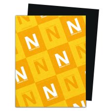 Neenah Astrobrights Paper, 65lb, 8-/12" x 11", Eclipse Black