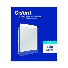 Oxford Super Heavy Sheet Protectors, Letter