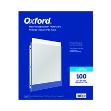 Oxford Heavy Sheet Protectors, Letter