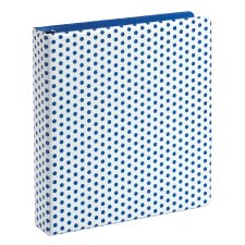 Oxford Punch Pop Round Ring Binder, 1-1/2", Blue