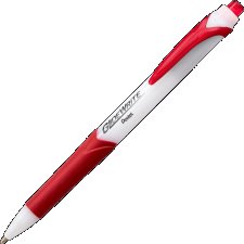 Pentel GlideWrite Retractable Ball Point Pen, Red