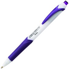 Pentel GlideWrite Retractable Ball Point Pen, Violet