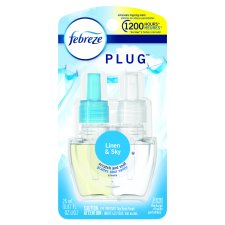 Febreze PLUG Refill, Linen and Sky
