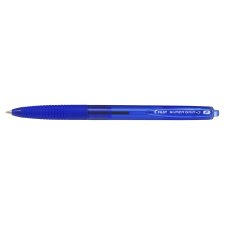 Pilot Super Grip-G Retractable Ball Point Pen, Fine, Blue