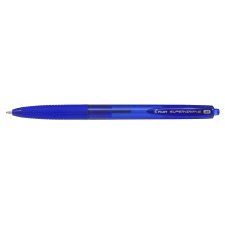 Pilot Super Grip-G Retractable Ball Point Pen, Medium, Blue