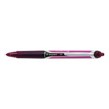 Pilot Hi-Tecpoint Retractable Roller Pen, Dark Red