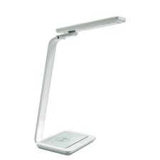 Royal Sovereign Multi-Angle LED Desk Lamp with Qi Charging, White