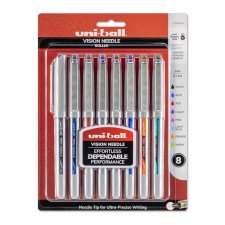 uni-ball Vision Needle Roller Pen, Assorted