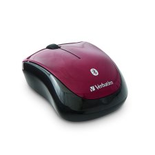 Verbatim® Bluetooth® Tablet Multi-Trac Blue LED Optical Mouse, Garnet