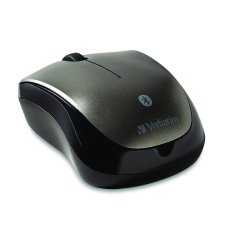 Verbatim Bluetooth Tablet Multi-Trac Blue LED Optical Mouse, Graphite