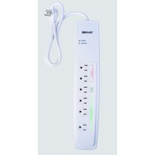Woods® 6-Outlet Energy Saving Surge Protector