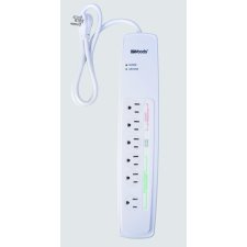 Woods 6-Outlet Energy Saving Surge Protector