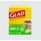 Glad Compostable Garbage Bags, 10L