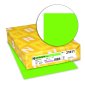 Neenah Astrobrights Paper, 65lb, 8-/12" x 11", Martian Green