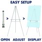 Quartet Heavy-Duty Telescoping Aluminum Easel