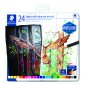 Staedtler Super Soft Coloured Pencils, 24/Tin