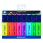 Staedtler Textsurfer Classic Highlighters, 8 Pastel Colours