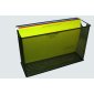 Winnable Mesh Desktop Hanging File Frame, Legal, Black