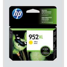 HP 952XL Inkjet Cartridge, Yellow