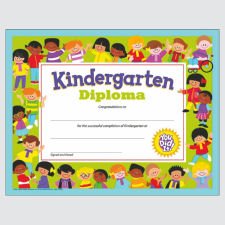 Trend Certificates & Diplomas Kindergarten Diploma