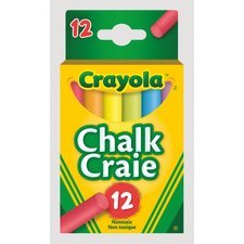 Crayola Dustless Chalk, Assorted Colours