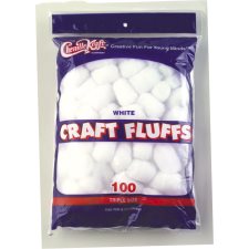 Craft Fluffs, White