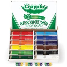 Crayola Classpack Coloured Pencils