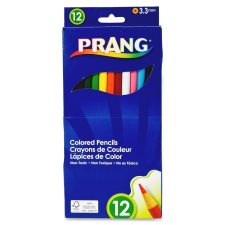 Prang Coloured Pencil Crayons, 12/bx