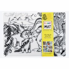 Funny Mat® Table Top Colouring Mat, Jurassic Period