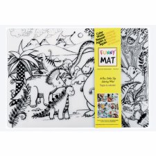 Funny Mat Table Top Colouring Mat, Jurassic Period