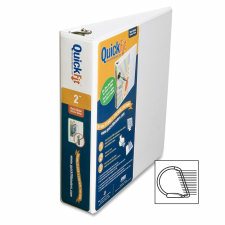  Quickfit D-Ring View Binders, 2" 