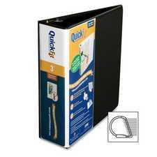 Davis Group Quickfit View D-Ring Binders, 3"