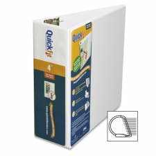  Quickfit D-Ring View Binders, 4" 