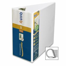  Quickfit D-Ring View Binders, 5" 